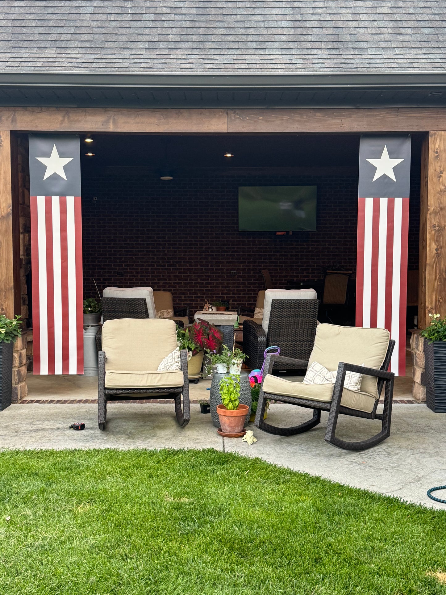 Vertical 4th of July Banners