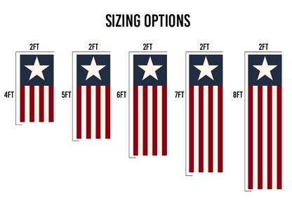 Vertical 4th of July Banners